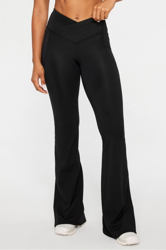 Oasis PureLuxe High-Waisted Crossover Flare